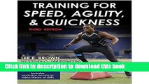 [Popular Books] Training for Speed, Agility, and Quickness-3rd Edition Full Online