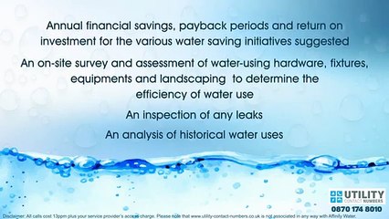 Water Audits for your Business by Affinity Water