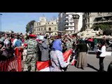استعدادات ميدان التحرير للإحتفال بنجاح ثورة 25 يناير