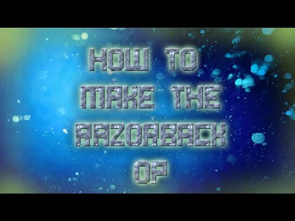 How To Make the Razorback OP!!! CoD Black Ops 3!!! Razorback Class setup