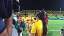 JO de Rio : une joueuse de rugby demandée en mariage par sa petite amie