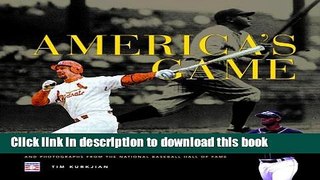 [Popular Books] America s Game Free Online
