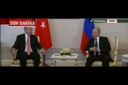 İşte Putin'in Erdoğan buluşmasındaki konuşması