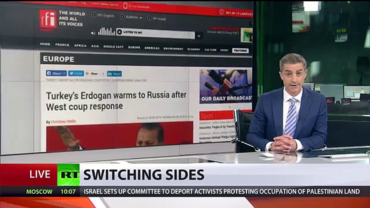 Putin meets Erdogan for 1st time since downing of Russian jet