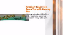5 Best AriZona Sugar Free Green Tea with Ginseng Honey Iced Tea Mix Review