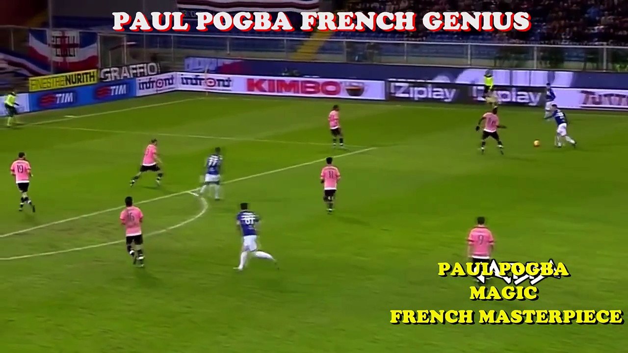 Paul Pogba French Genius -The Beast Of Football 2016 - Craziest Skills & Goals Juventus 2016 HD_44