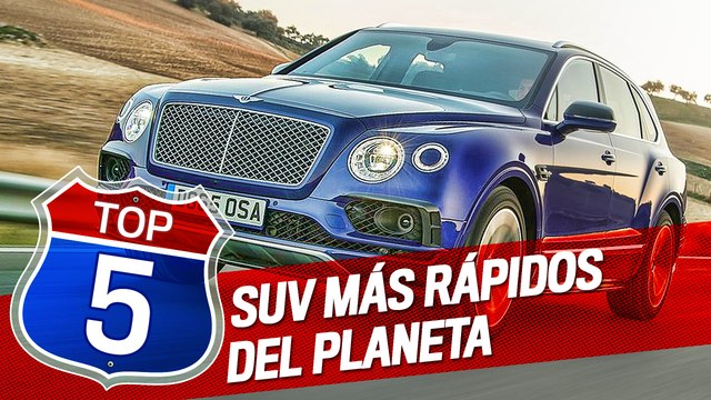 VÍDEO: Los 5 SUV más rápidos del planeta