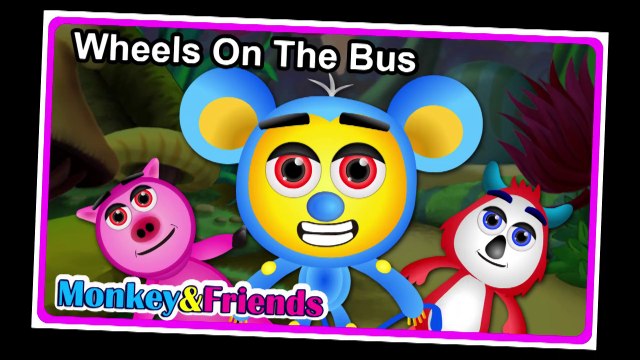 The Wheels on the Bus go round and round | Nursery Rhymes | English Nursery Rhymes