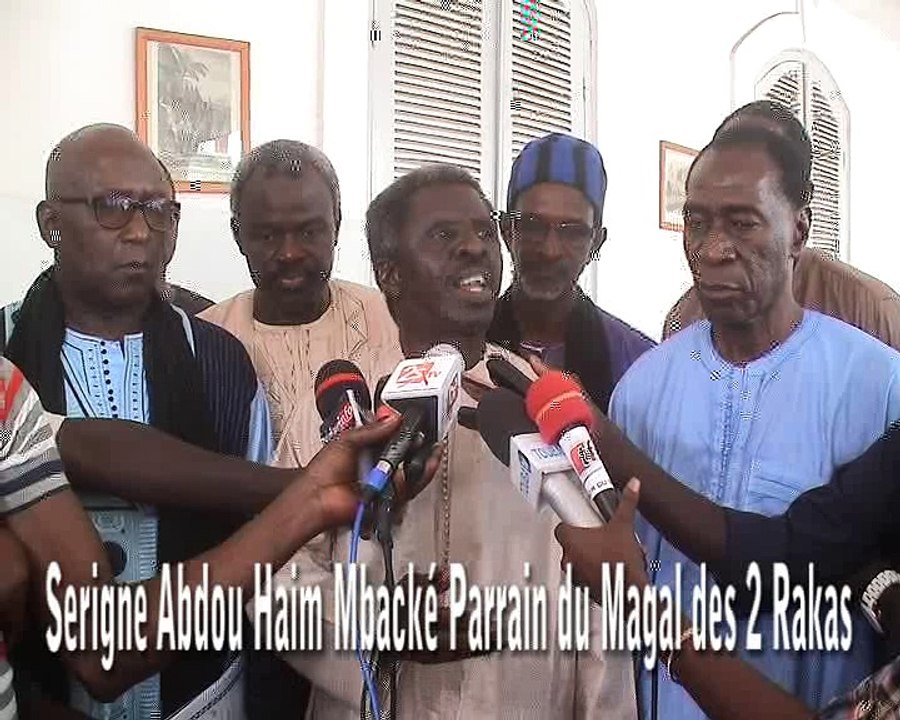 Serigne Abdou Hakim Mbacké Parrain du Kurel des Deux Rakas