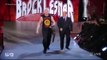 Brock Lesnar destroys The Authority: Raw, January 19, 2015