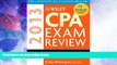 Big Deals  Wiley CPA Exam Review 2013, Regulation  Best Seller Books Most Wanted