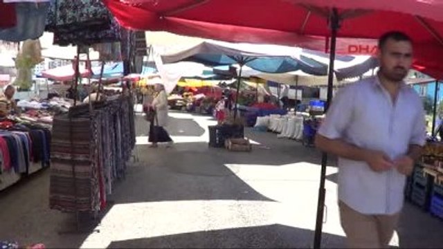 Samsun Havalanan Helikopter Pazar Yerini Savaş Alanına Çevirdi