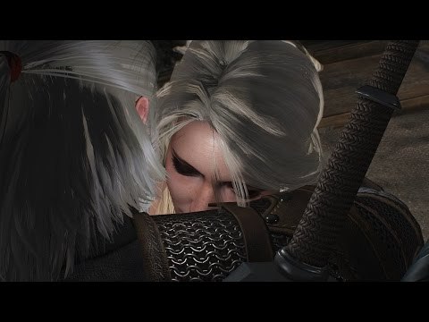 Witcher 3 Best scene - Geralt and Ciri finally reunited