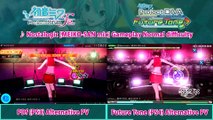 Nostalogic [MEIKO-SAN mix] │ PDf 【PS3】 PD Future Tone 【PS4】 │  Gameplay Normal difficulty Comparison