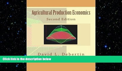 FREE DOWNLOAD  Agricultural Production Economics Second Edition  FREE BOOOK ONLINE