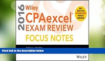Big Deals  Wiley CPAexcel Exam Review 2016 Focus Notes: Regulation  Best Seller Books Most Wanted