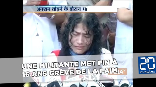 Une militante met fin à 16 ans grève de la faim