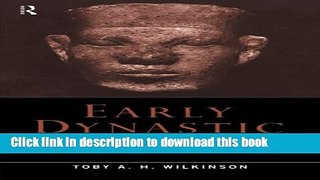 [Popular] Early Dynastic Egypt Paperback Free