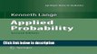 Download Applied Probability (Springer Texts in Statistics) [Online Books]