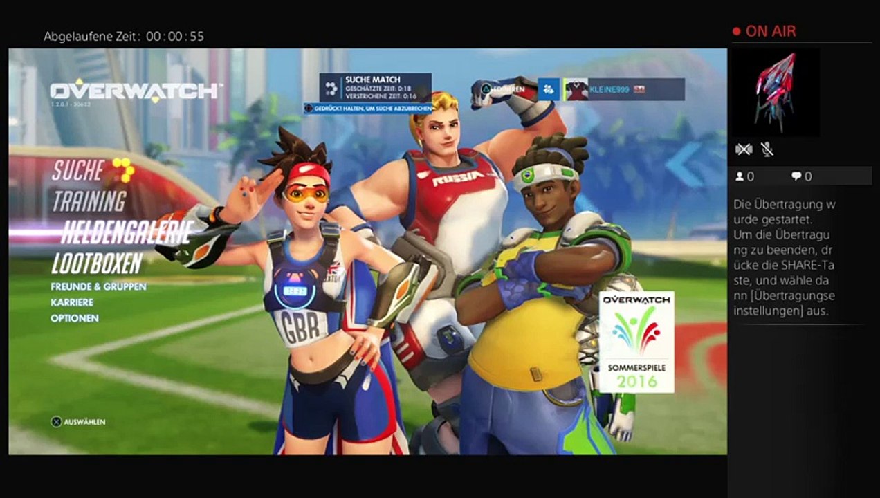 Ps4 Übertragung OVERWATCH (2)