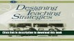 [Download] Designing Teaching Strategies: An Applied Behavior Analysis Systems Approach Kindle