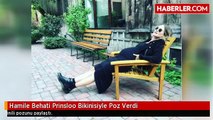 Hamile Behati Prinsloo Bikinisiyle Poz Verdi