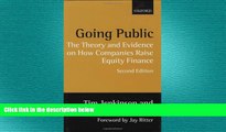 Free [PDF] Downlaod  Going Public: The Theory and Evidence on How Companies Raise Equity Finance
