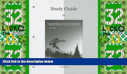 Download Video: Big Deals  Study Guide to accompany Financial Accounting Fundamentals  Best Seller Books Most Wanted