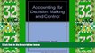 Big Deals  Accounting for Decision Making and Control  Free Full Read Most Wanted