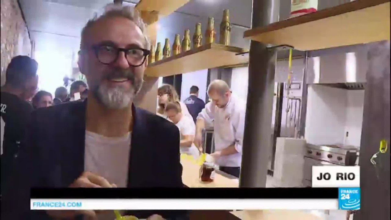 Rio 2016 : cuisiner les restes du village olympique pour les favelas, la belle idée de Massimo Bottura