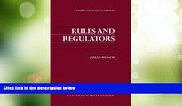 Big Deals  Rules and Regulators (Oxford Socio-Legal Studies)  Best Seller Books Most Wanted