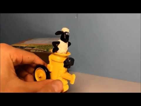 Timmy time toys Shaun the sheep Mac Donald Happy meal Children toys videos playing