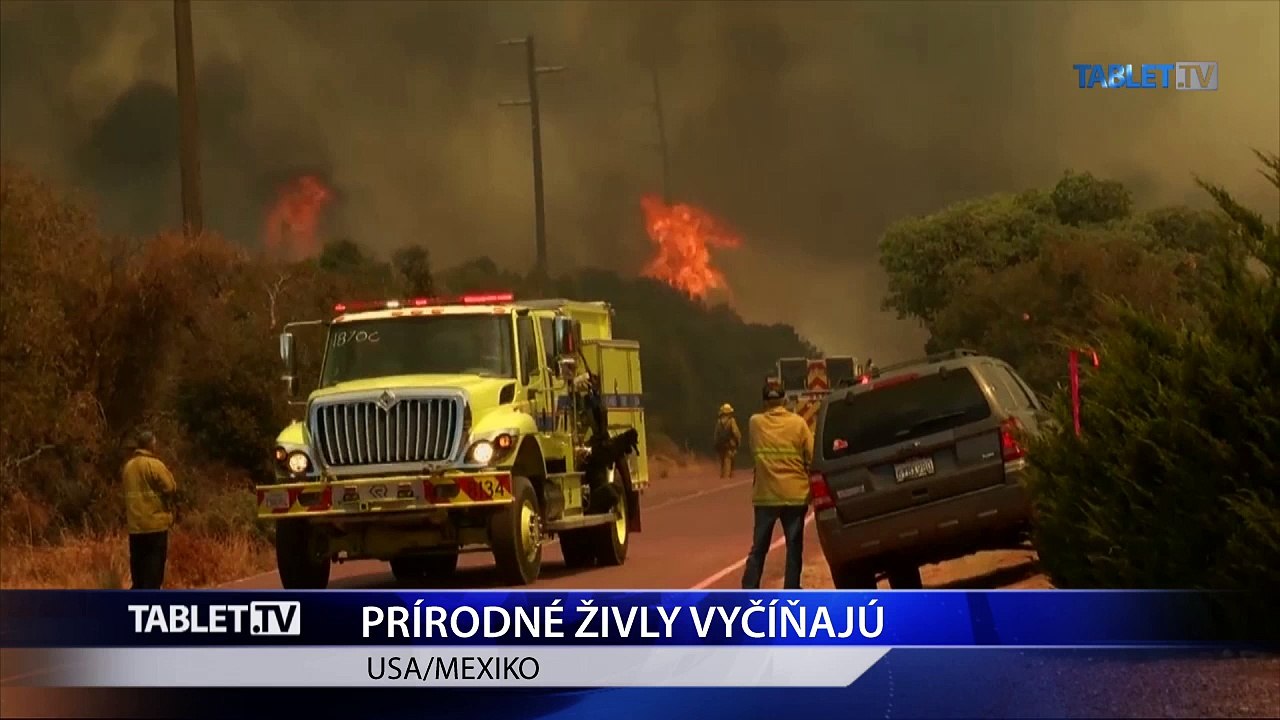 V Amerike vyčíňajú prírodné živly, obyvateľov trápia požiare aj záplavy