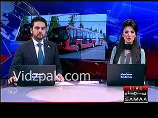 Condition of Multan Metro track road even before its inauguration