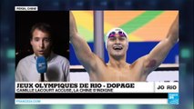 Rio 2016 : la Chine s'indigne des accusations de dopage de Camille Lacourt contre Sun Yang