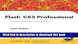Download Adobe Flash CS3 Professional Hands-On Training E-Book Free