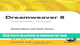 [PDF] Macromedia Dreamweaver 8 Hands-On Training E-Book Free