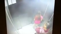 cctv video , Woman be careful in elevator - cctv london - YouTube