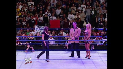 Stephanie McMahon & Vince McMahon & Sable Segment SmackDown 10.02.2003 (HD)