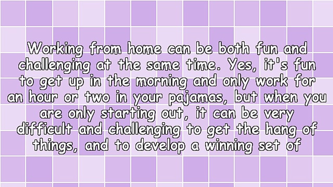 5 Tips To Help You Start Working From Home
