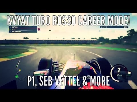Kvyat Toro Rosso Career Mode