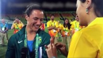 JO de Rio : une joueuse de rugby demandée en mariage par sa petite amie