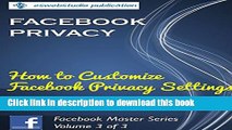 [PDF] Facebook Privacy: 