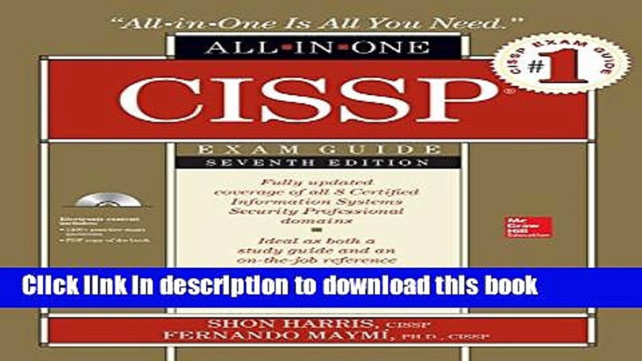 Download CISSP All-in-One Exam Guide, Seventh Edition E-Book Online