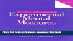[Popular Books] Directory of Unpublished Experimental Mental Measures Vol 7 Full Online