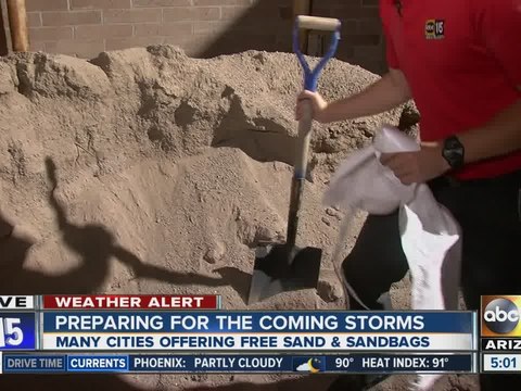 Need sandbags? Cities offering tools to help you prevent monsoon flooding