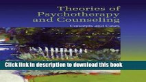 [Popular Books] Theories of Psychotherapy   Counseling: Concepts and Cases Full Online
