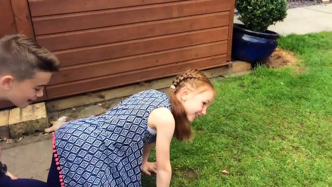 WHEELBARROW RACE!!! (WARNING INJURY)
