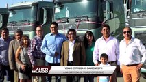Volvo entrega 10 camiones FH a la empresa Transportes Elio
