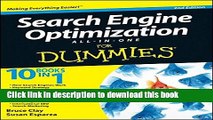 [Download] Search Engine Optimization All-in-One For Dummies Kindle Collection